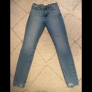 Frame size 28 skinny jeans Le High Skinny